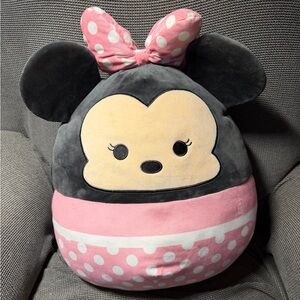 Disney Squishmallows Minnie Mouse 20” Plush Toy By Kellytoy